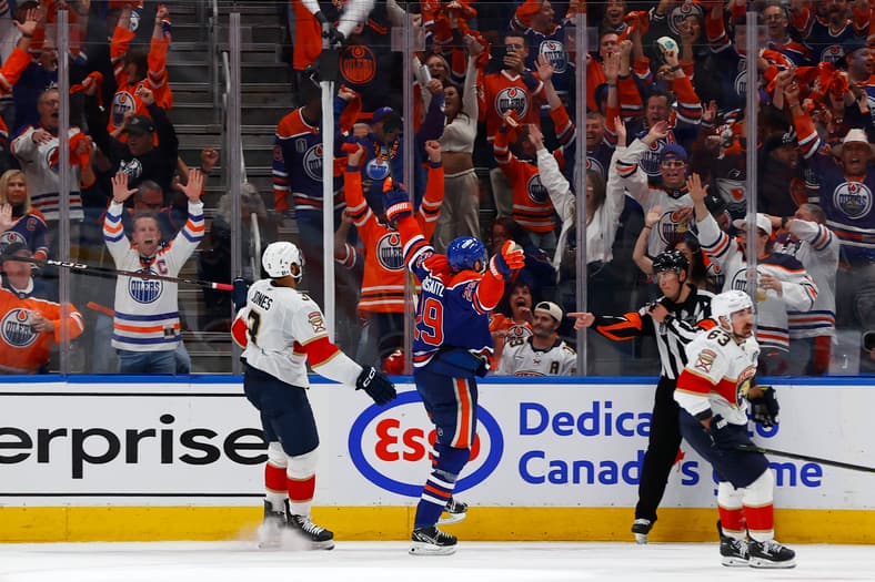 NHL: Stanley Cup Final-Florida Panthers at Edmonton Oilers