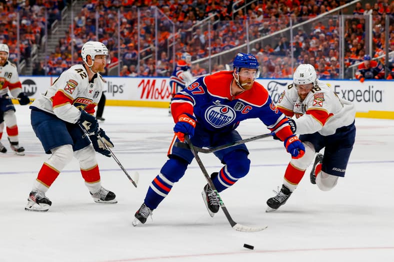 NHL: Stanley Cup Final-Florida Panthers at Edmonton Oilers