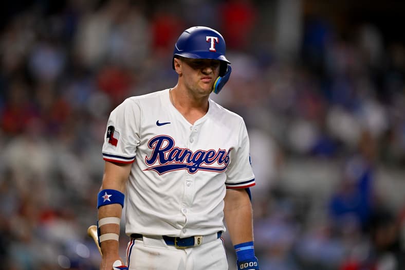 Texas Rangers third baseman Josh Jung