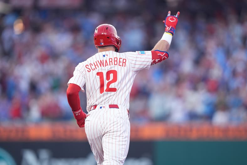 Philadelphia Phillies designated hitter Kyle Schwarber