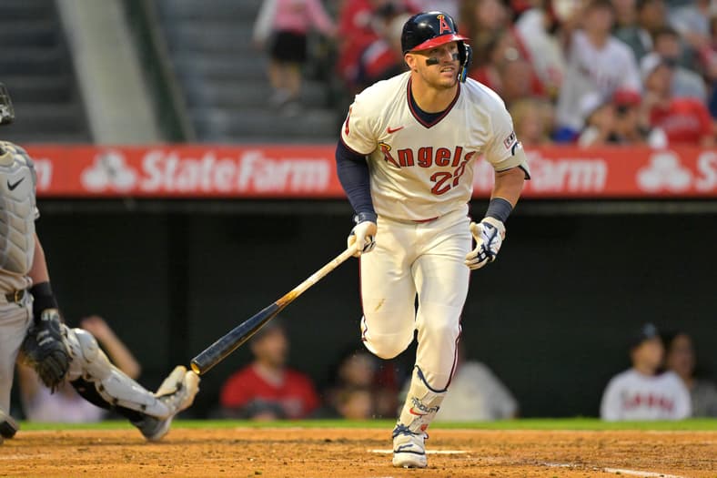Los Angeles Angels outfielder Mike Trout