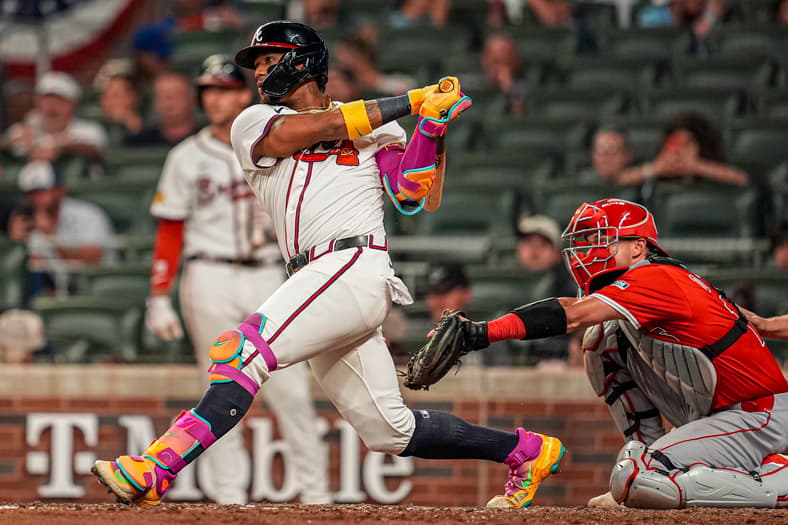 Atlanta Braves right fielder Ronald Acuna Jr.