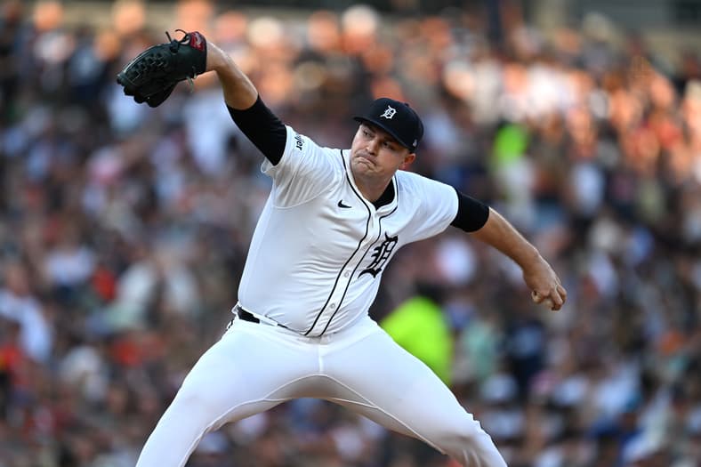 Detroit Tigers pitcher Tarik Skubal