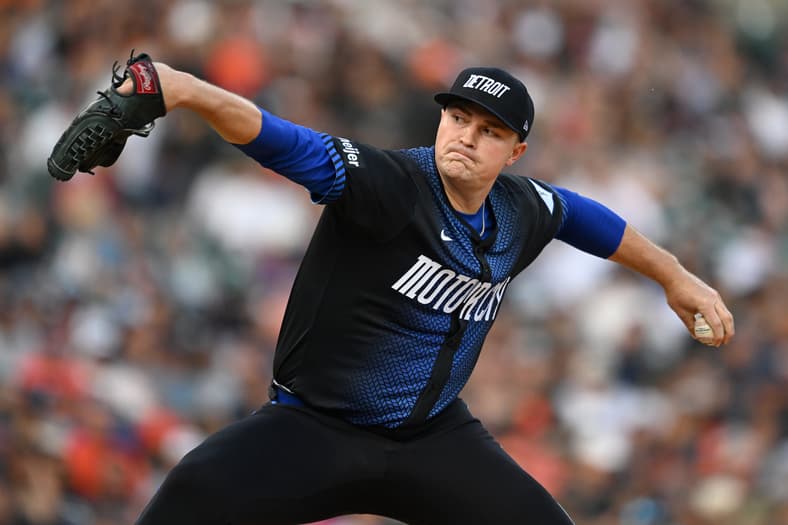 Detroit Tigers pitcher Tarik Skubal