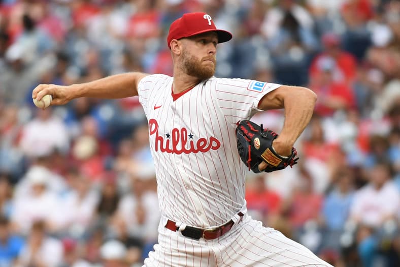 Philadelphia Phillies pitcher Zack Wheeler