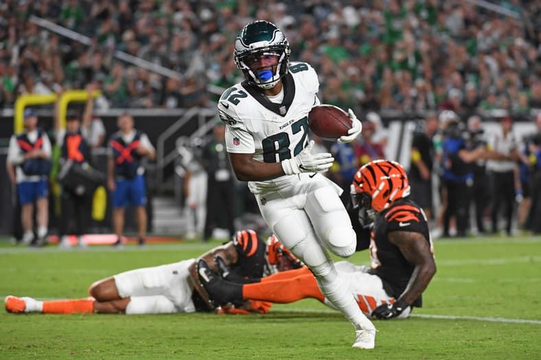 Philadelphia Eagles wide receiver Ainias Smith