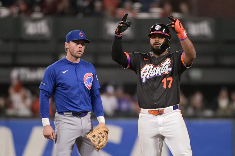 San Francisco Giants outfielder Heliot Ramos