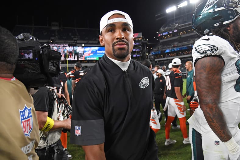 Philadelphia Eagles quarterback Jalen Hurts