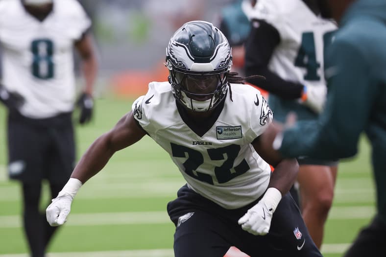 Philadephia Eagles cornerback Kelee Ringo