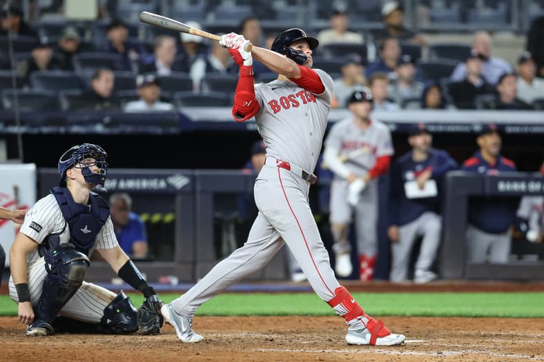 Boston Red Sox right fielder Roman Anthony