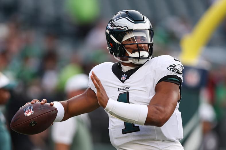 Philadelphia Eagles quarterback Jalen Hurts