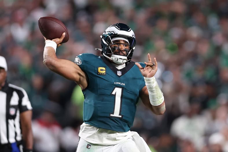 Philadelphia Eagles quarterback Jalen Hurts