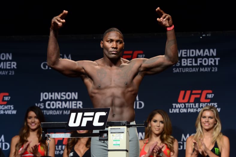 MMA: UFC 187-Johnson vs Cormier-Weigh Ins