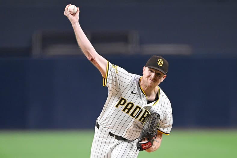 San Diego Padres pitcher Nick Pivetta