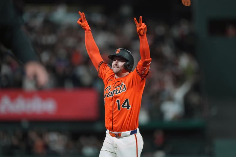 San Francisco Giants catcher Patrick Bailey