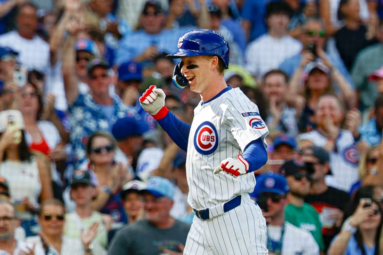 Chicago Cubs center fielder Pete Crow-Armstrong