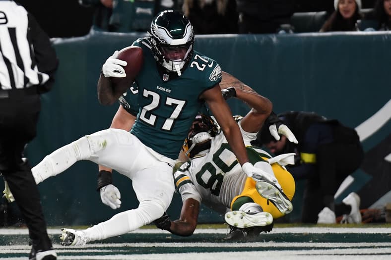 Philadelphia Eagles cornerback Quinyon Mitchell
