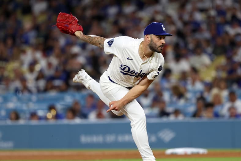 Los Angeles Dodgers reliever Tanner Scott