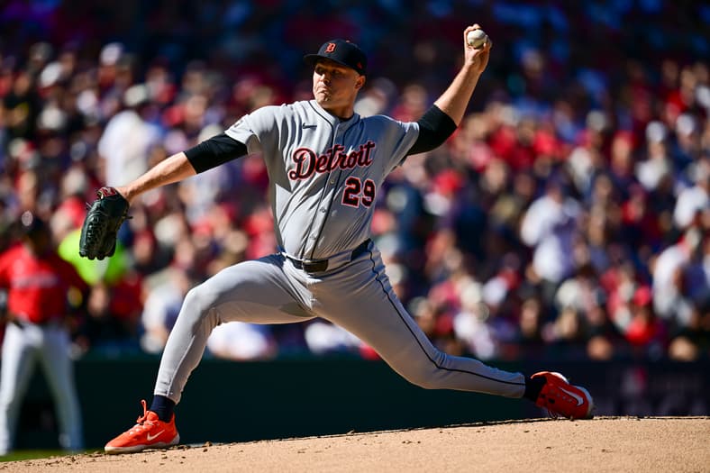 Detroit Tigers pitcher Tarik Skubal