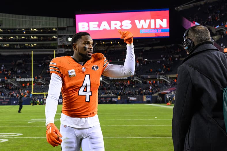 Chicago Bears safety Eddie Jackson