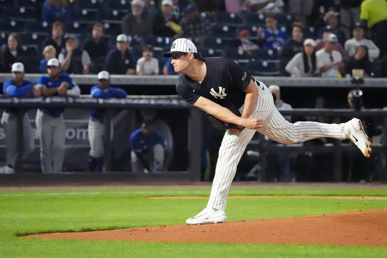 New York Yankees pitcher Gerrit Cole