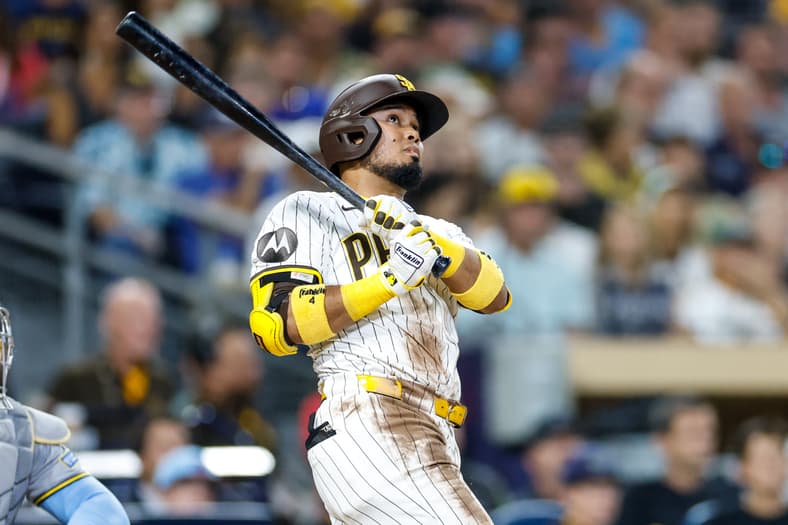 San Diego Padres designated hitter Luis Arraez