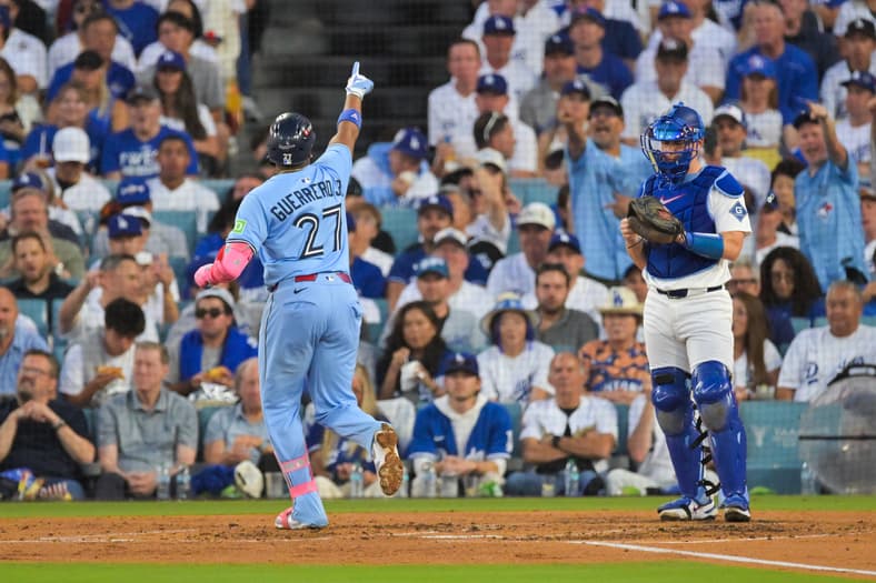 MLB: World Series-Toronto Blue Jays at Los Angeles Dodgers
