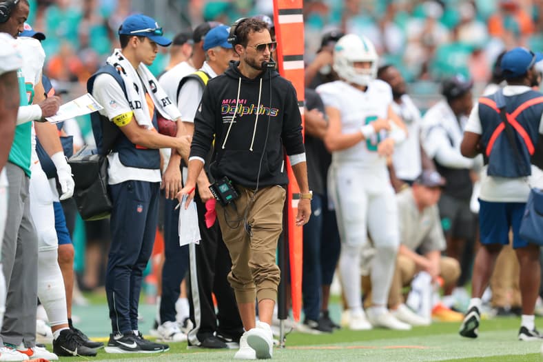 Miami Dolphins head coach Mike McDaniel