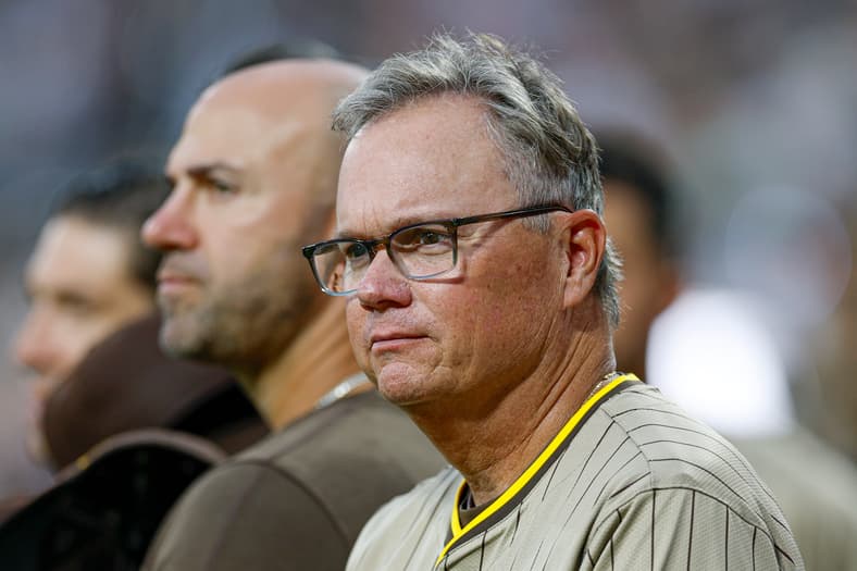 San Diego Padres manager Mike Shildt