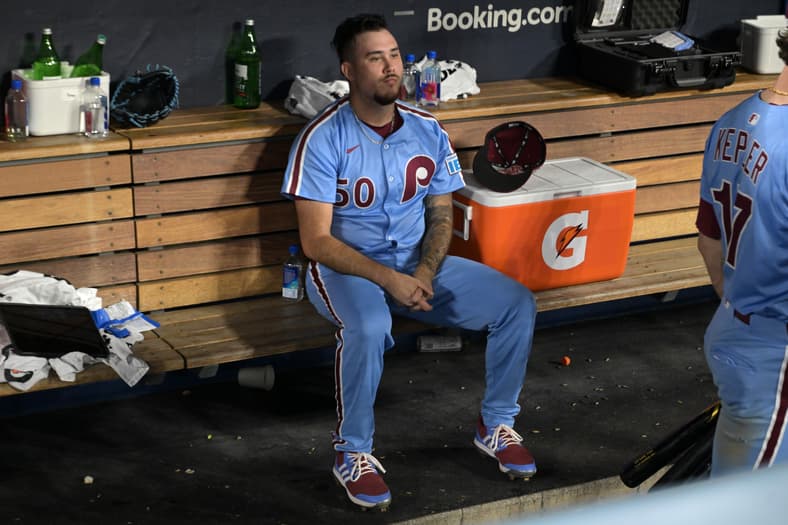 Philadelphia Phillies reliever Orion Kerkering