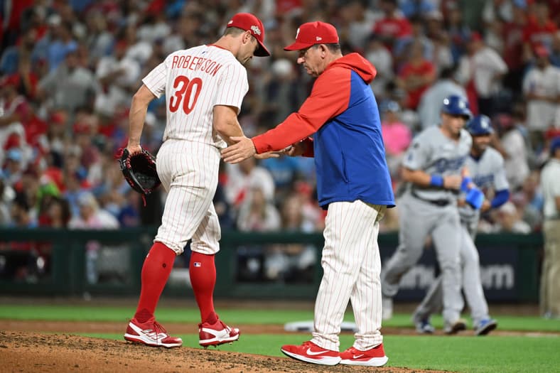 Philadelphia Phillies manager Rob Thomson