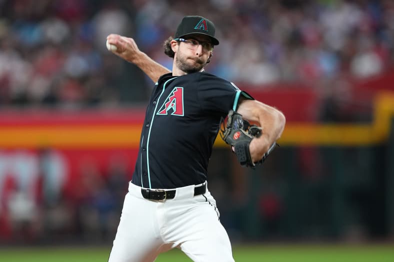 Arizona Diamondbacks pitcher Zac Gallen