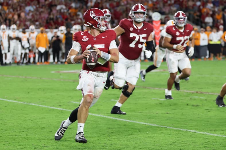 NCAA Football: Tennessee at Alabama