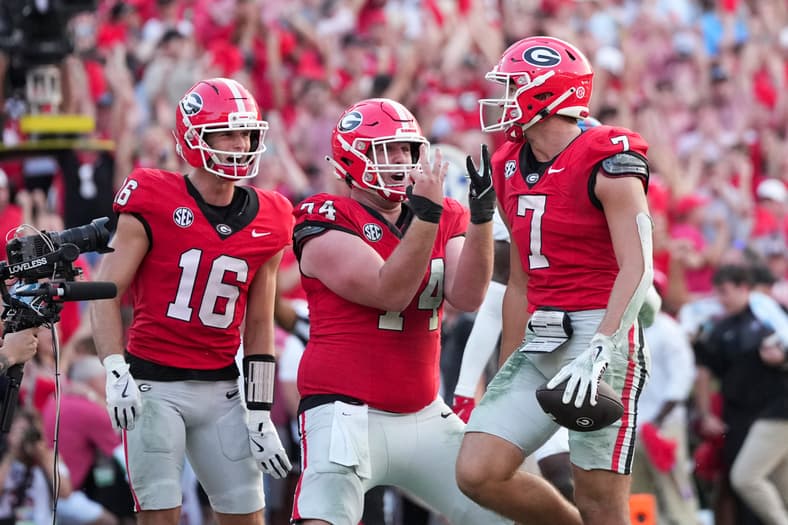 NCAA Football: Mississippi at Georgia