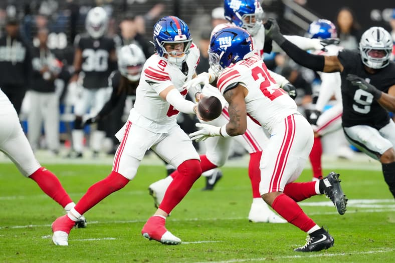 NFL: New York Giants at Las Vegas Raiders