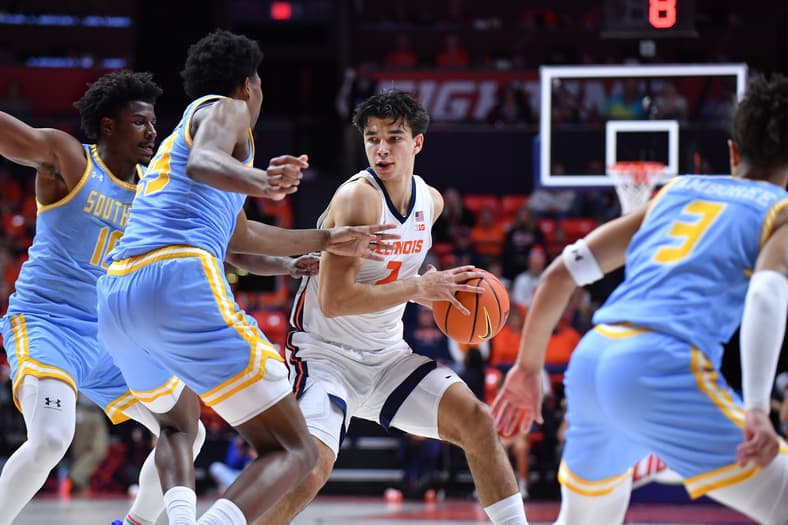 NCAA Basketball: Southern at Illinois