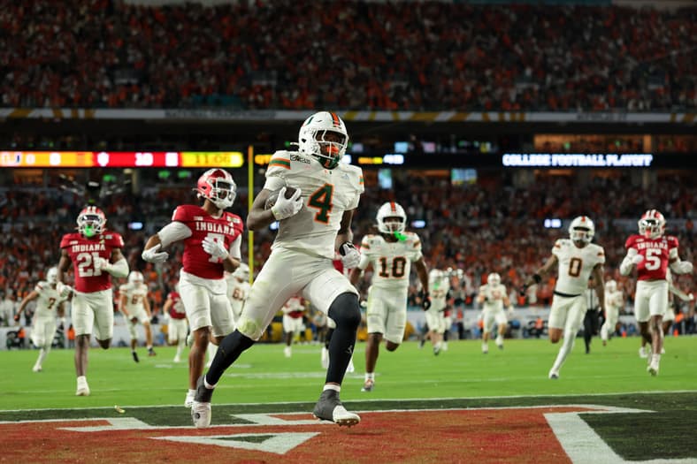 CFP National Championship Game, Miami Hurricanes vs Indiana Hoosiers