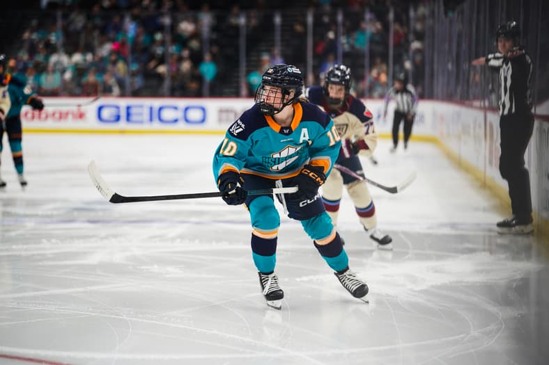 New York Sirens forward Sarah Fillier.