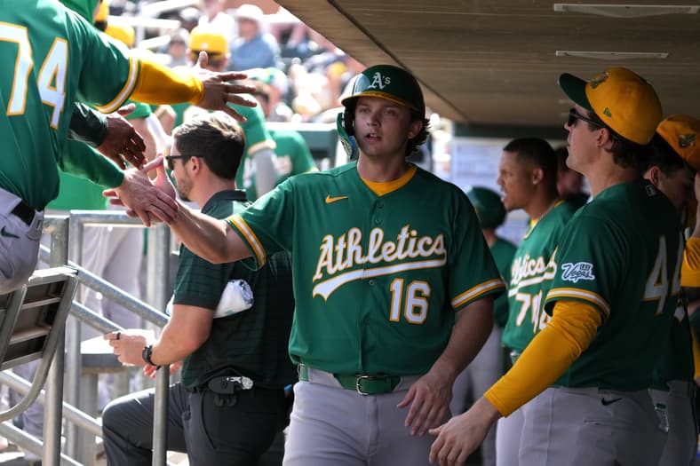 MLB: Spring Training-Athletics at San Francisco Giants