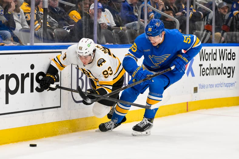 NHL: Boston Bruins at St. Louis Blues