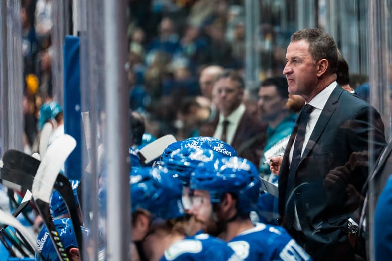 NHL: San Jose Sharks at Vancouver Canucks