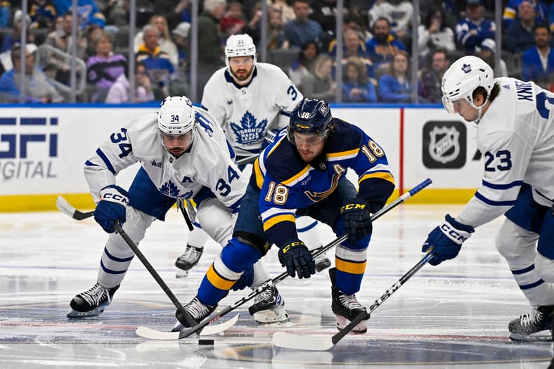 NHL: Toronto Maple Leafs at St. Louis Blues