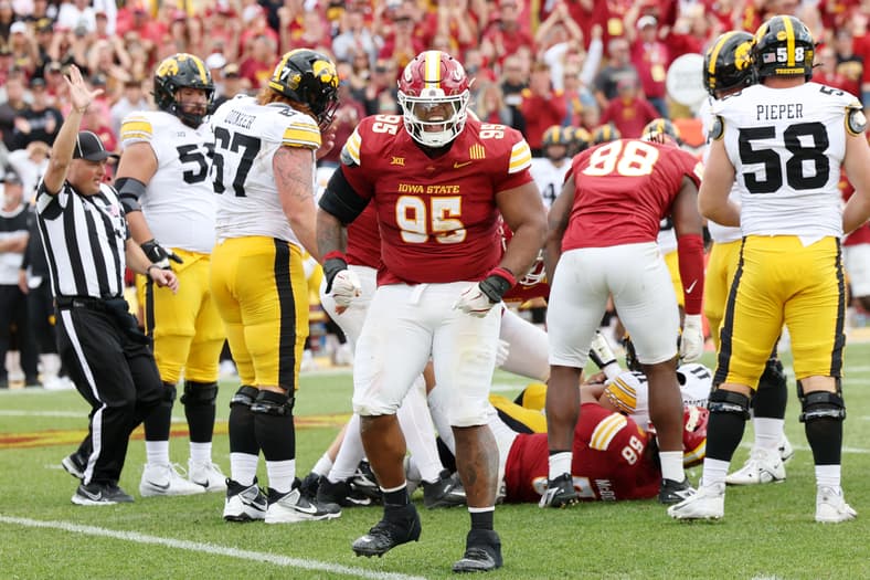 NCAA Football: Iowa at Iowa State