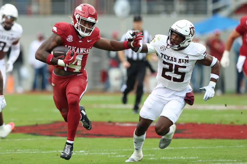 NCAA Football: Texas A&M at Arkansas