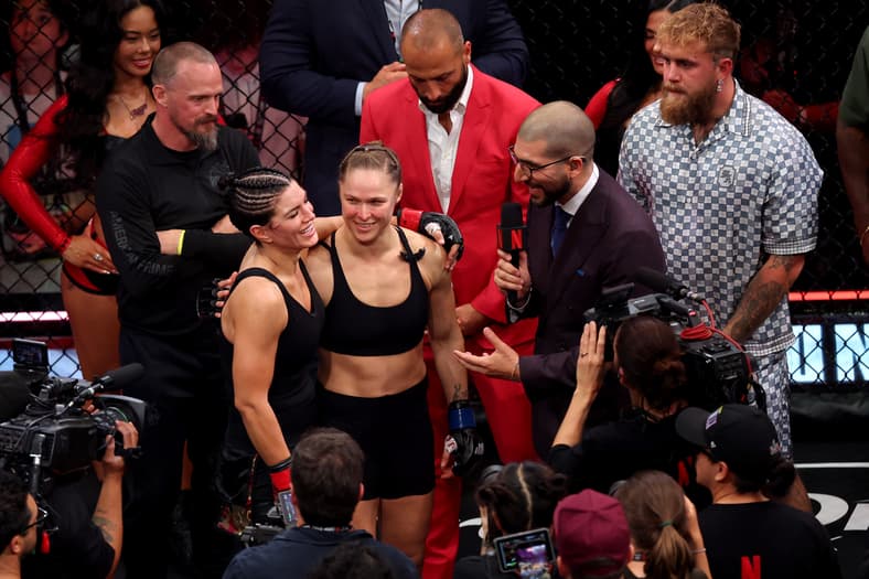 rousey vs carano