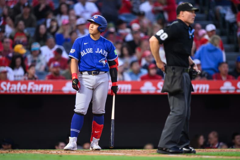 MLB: Toronto Blue Jays at Los Angeles Angels