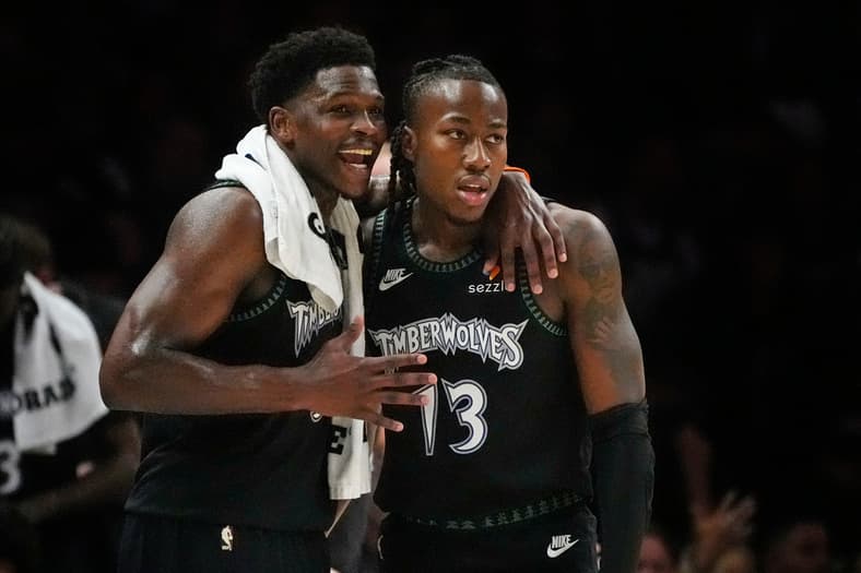 NBA: Denver Nuggets at Minnesota Timberwolves, Anthony Edwards