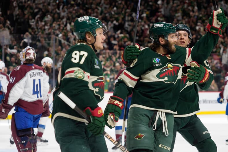 NHL: Stanley Cup Playoffs-Colorado Avalanche at Minnesota Wild