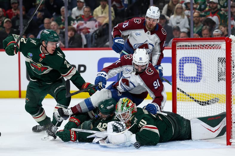 NHL: Stanley Cup Playoffs-Colorado Avalanche at Minnesota Wild