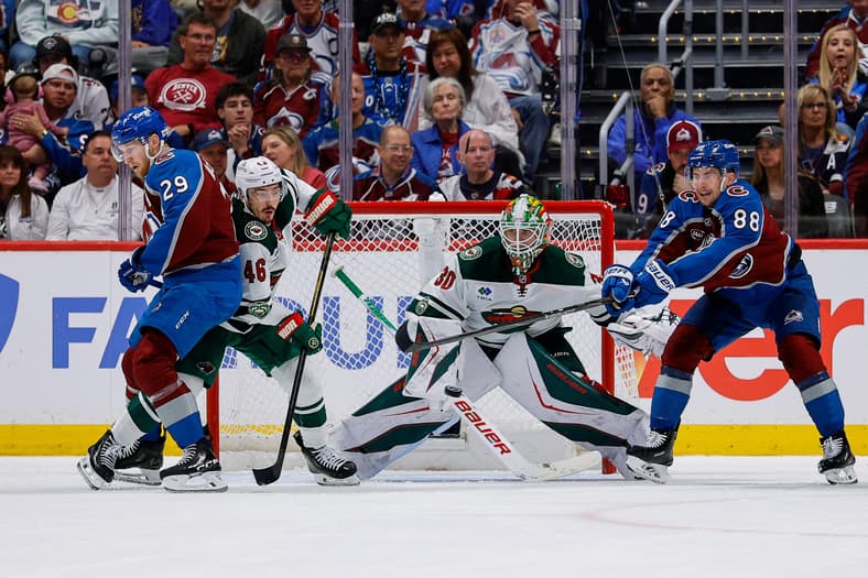 NHL: Stanley Cup Playoffs-Minnesota Wild at Colorado Avalanche